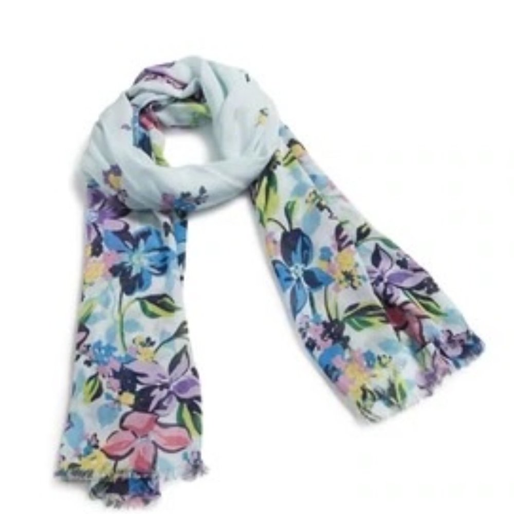 Vera Bradley Soft Fringe Scarf, Marian Floral